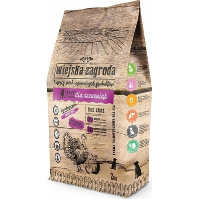 Wiejska Zagroda Krůta s jablkem M Puppy 2 kg