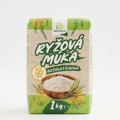 Najtelo Rýžová mouka 100% bezglutenová 1 kg