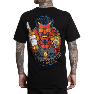 SULLEN Мъжка тениска sullen - premium - helluva time - jet black - scm6426_jtbk