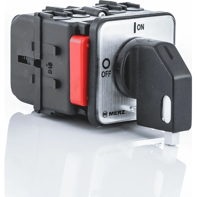 PCE Vačkový spínač 0-1 3P 32A IP55 pro zapuštěnou instalaci ML032.3-TB/RG2