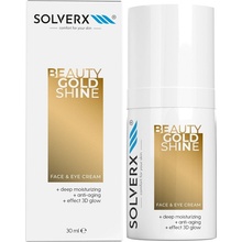 Solverx Beauty Gold Shine krém na tvár a oči 30ml