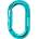 Edelrid Карабинер с щифт Edelrid Kiwi Snapgate carabiner - Icemint - размер One Size (321-0264-0111)