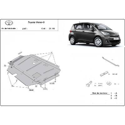 Scut Motor - Румъния Метална кора под двигател toyota verso от 2013 (72323)
