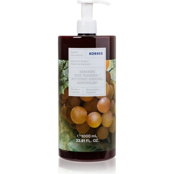 KORRES Santorini Grape ревитализиращ душ-гел 1000ml