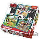 Mickey Mouse a přátelé 3v1 Trefl