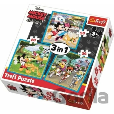 Mickey Mouse a přátelé 3v1 Trefl