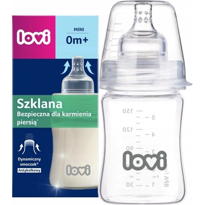 Lovi Láhev skleněná 150 ml