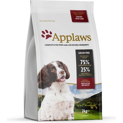 Applaws Dog Adult Small & Medium Breed Chicken Lamb 2 kg