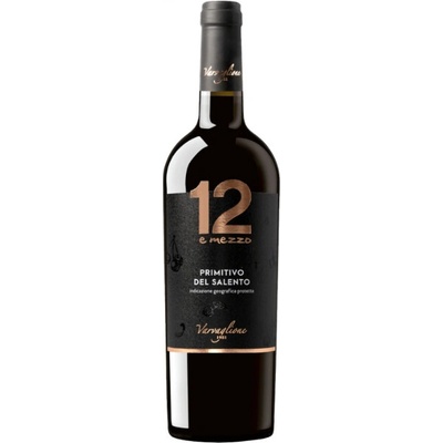 Varvaglione del Salento "12 e mezzo" IGP Primitivo suché červené 2023 12,5% 0,75 l (čistá fľaša)