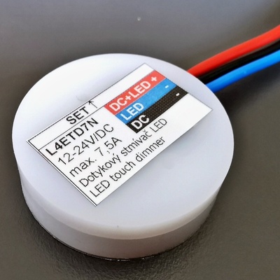 Ledshopik Stmívač a spínač pro LED pásky k vestavění do nábytku