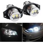  Комплект от 2 броя ярки бели LED крушки Angel Eyes ангелски очи 12V за BMW Е90 Е91 с Canbus без грешки