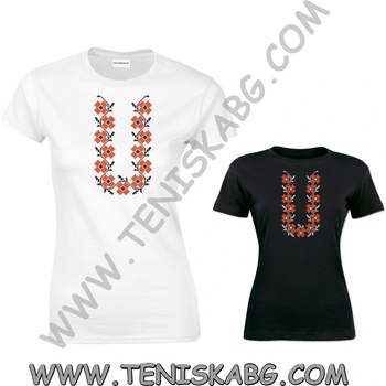 Fruit of the Loom Тениска - Шевица бродерия 169