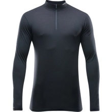 Devold Breeze Merino 150 Zip Neck Man, Black