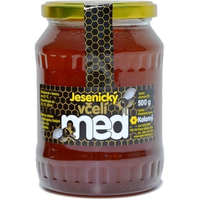 Jan Kolomý Jesenický Med Kvetový Malinový 500 g