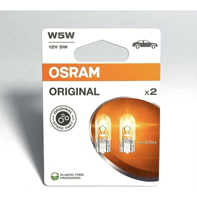 Osram Standard W5W W2.1x9.5d 12V 5W 2ks – Hledejceny.cz