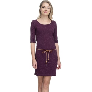 Ragwear šaty Tanya Slub Plum