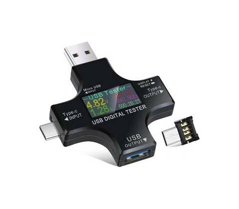 USB Tester a Multimetr