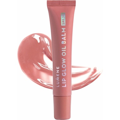 Lumene Lip Glow Oil Balm tónovací olej na pery SPF30 1 Fudge 10 ml