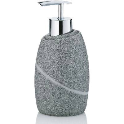 Kela Диспенсър за течен сапун от полирезин KELA Talus, сив (1638)