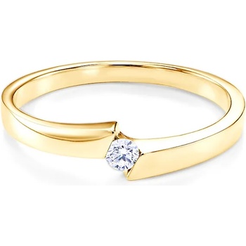 Image 1 of SAVICKI Годежен пръстен Minimalism: злато, диамант