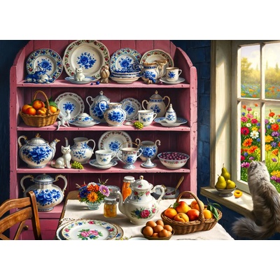 Alipson Puzzle - Puzzle The Buffet Kitchen - 500 piese