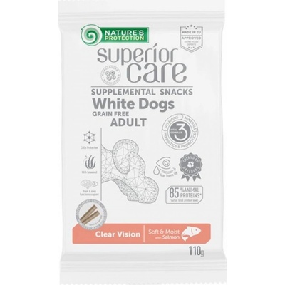 Nature's Protection Superior Care white dog Clear Vision Grain free Salmon 110 g