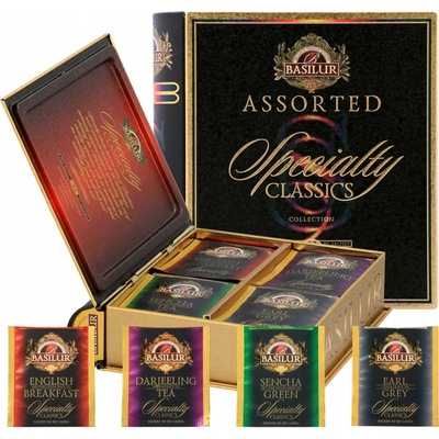 Basilur Book Assorted Specialty plech 32 gastro sáčkov