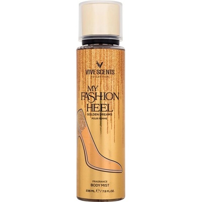 Vive Scents My Fashion Heel Golden Dreams от Vive Scents за Жени Спрей за тяло 236мл