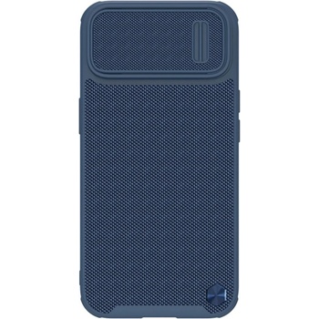 Nillkin Кейс с протектор за камера Nillkin Textured S Magnetic за iPhone 14, MagSafe, син (6902048249547)