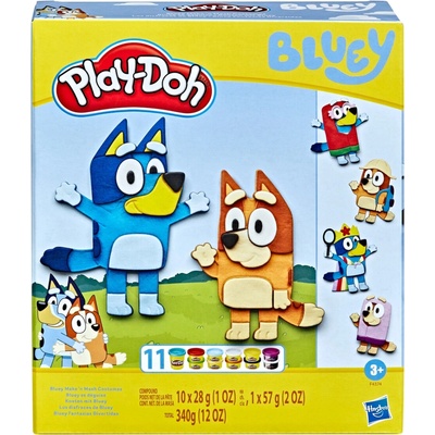 Hasbro Play-Doh kreatívna sada BLUEY kostýmy