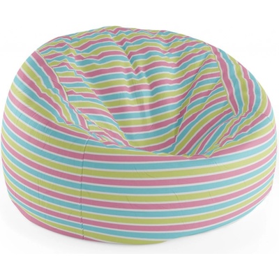 Sablio sedací vak Cocoon proužky 115 x 75 cm x 45 cm