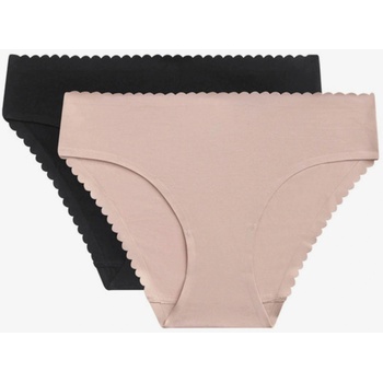 DIM Body Touch Миди слипове комплект от две части DIM | Bezhov | ЖЕНИ | S