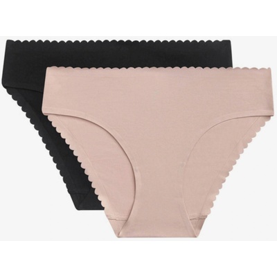 DIM Body Touch Миди слипове комплект от две части DIM | Bezhov | ЖЕНИ | S