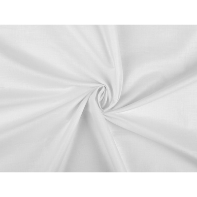 Prima-obchod Bavlněná látka / plátno, barva 2 (140 cm,140 g/m²) bílá