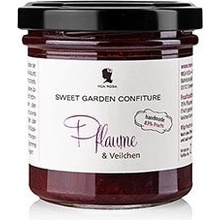 Bos Food GmbH Sweet Garden Confiture švestková & fialková ovocná pomazánka Mea Rosa 180 g