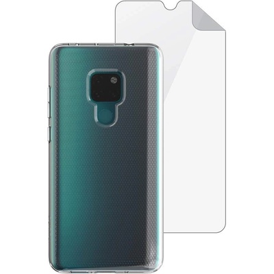 Skech Matrix SE Case + Glass Screen Protector SK31-BD-MTX - удароустойчив TPU калъф и стъклено покритие за Huawei Mate 20 (прозрачен)