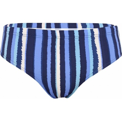 Serpiente blue pánske slipové plavky s prúžkami 003
