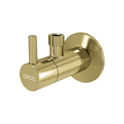 Alcadrain (Alcadrain) ARV001-G-B Ventil rohový s filtrom 1/2"×3/8" gold ARV001-G-B