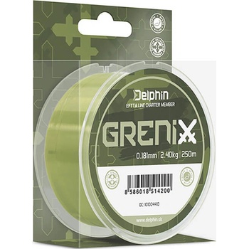 Delphin Grenix green 250 m 0,234 mm 3,78 kg