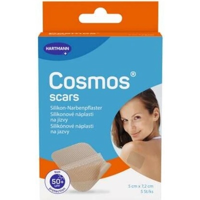 COSMOS Scars náplasť na jazvy s UV faktorom 5 ks