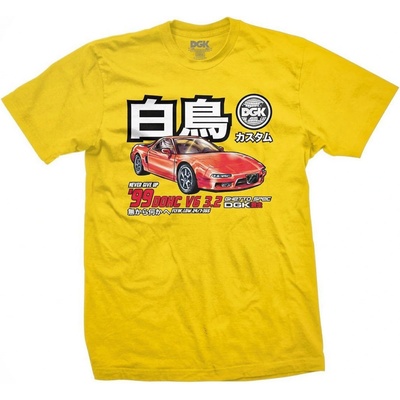 DGK Pole Position Tee yellow