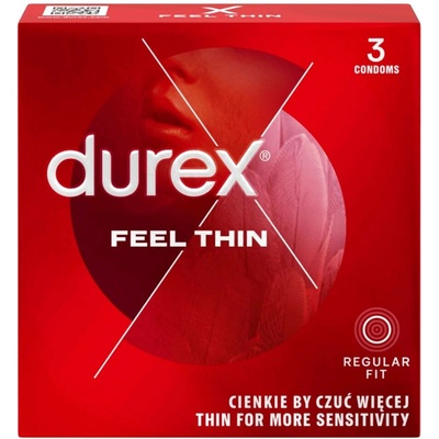 Durex Feel Thin 3 ks