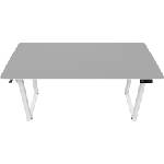 COUGAR E-GRAV 160 Electrical Gaming Desk - White Color (CGR-E-GRAV160-WHW)