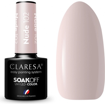 Claresa Gél lak Nude 102 5 ml
