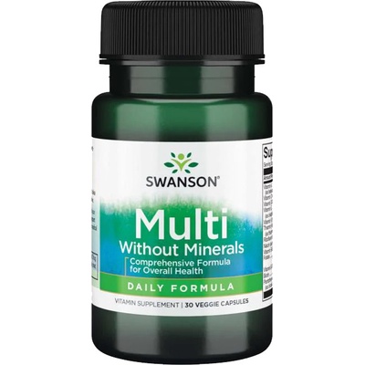 Swanson Multivitamín Daily Multi-Vitamin 30 kapsúl