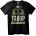NOONEBRAND Тениска Тодор Титла - S, Black