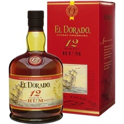 El Dorado 12y 40% 0,7 l (holá láhev)