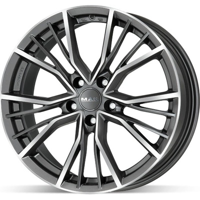 MAK Union 8,5x20 5x112 ET32 gunmetal mirror