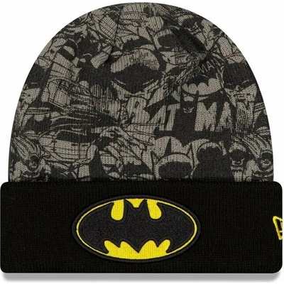 NEW ERA Knit medium kids DC beanie BATMAN BLK