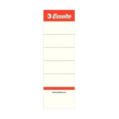 Náhradné štítky pre zakladače Esselte - 10 ks, 75 mm